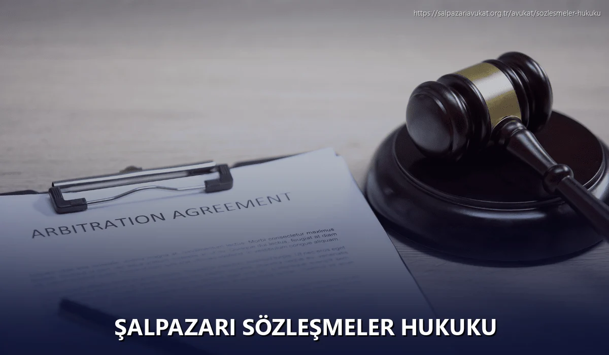 Şalpazari Sözleşmeler Hukuku